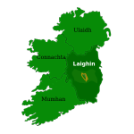 Map of Leinster.